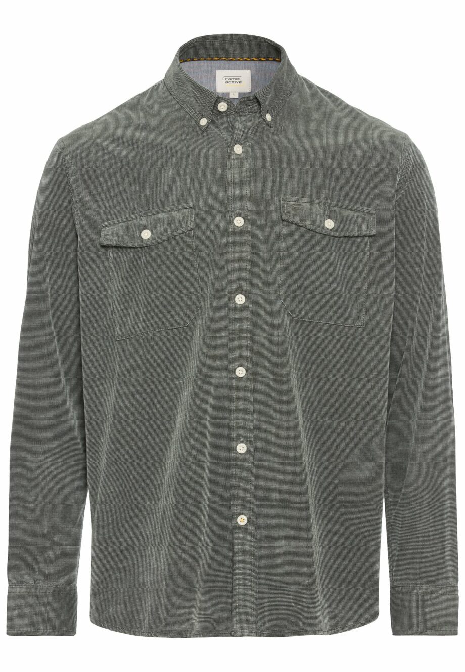 Camel - Langarm Hemd in Regular Fit aus Cord