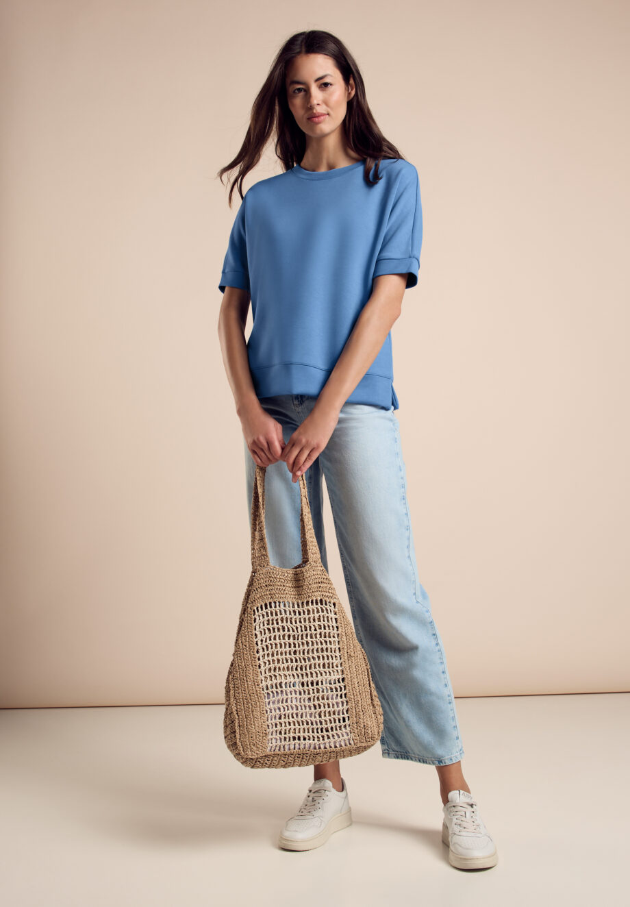 Street One - T-Shirt im Silk-Look