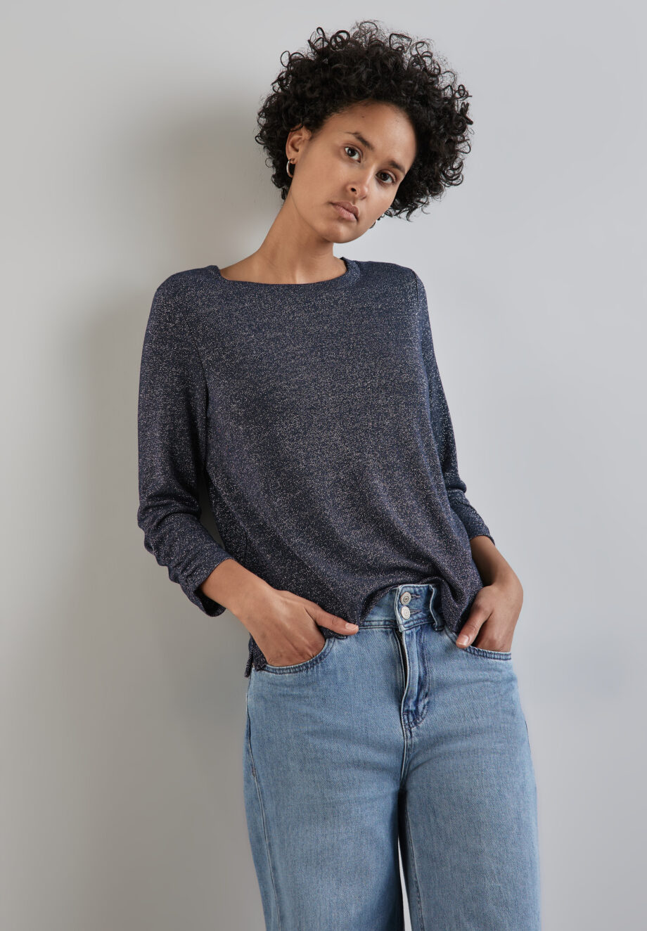 Street One - Schimmerndes Shirt