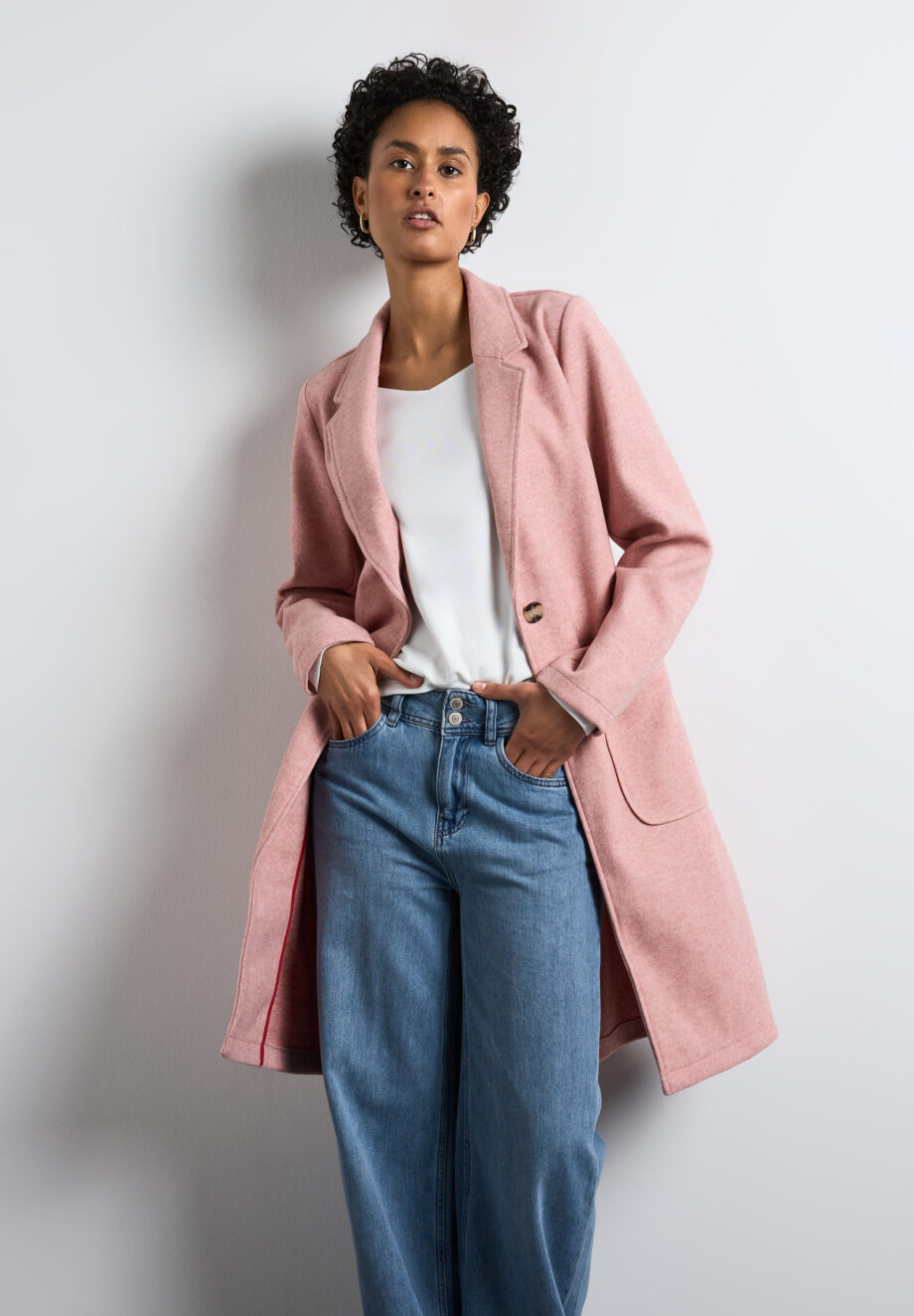Street One - Mantel mit Revers