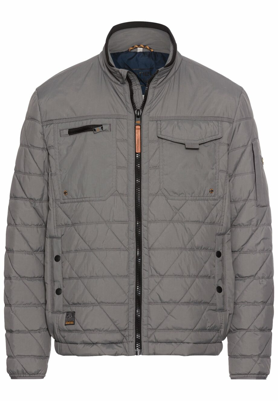 Camel - Steppblouson mit Stehkragen