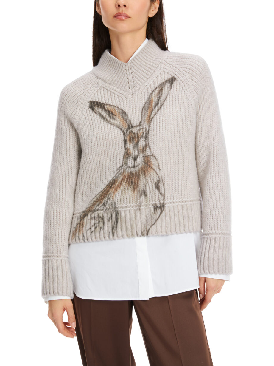 Marc Cain - Kurzer Sweater Knitted in Germany