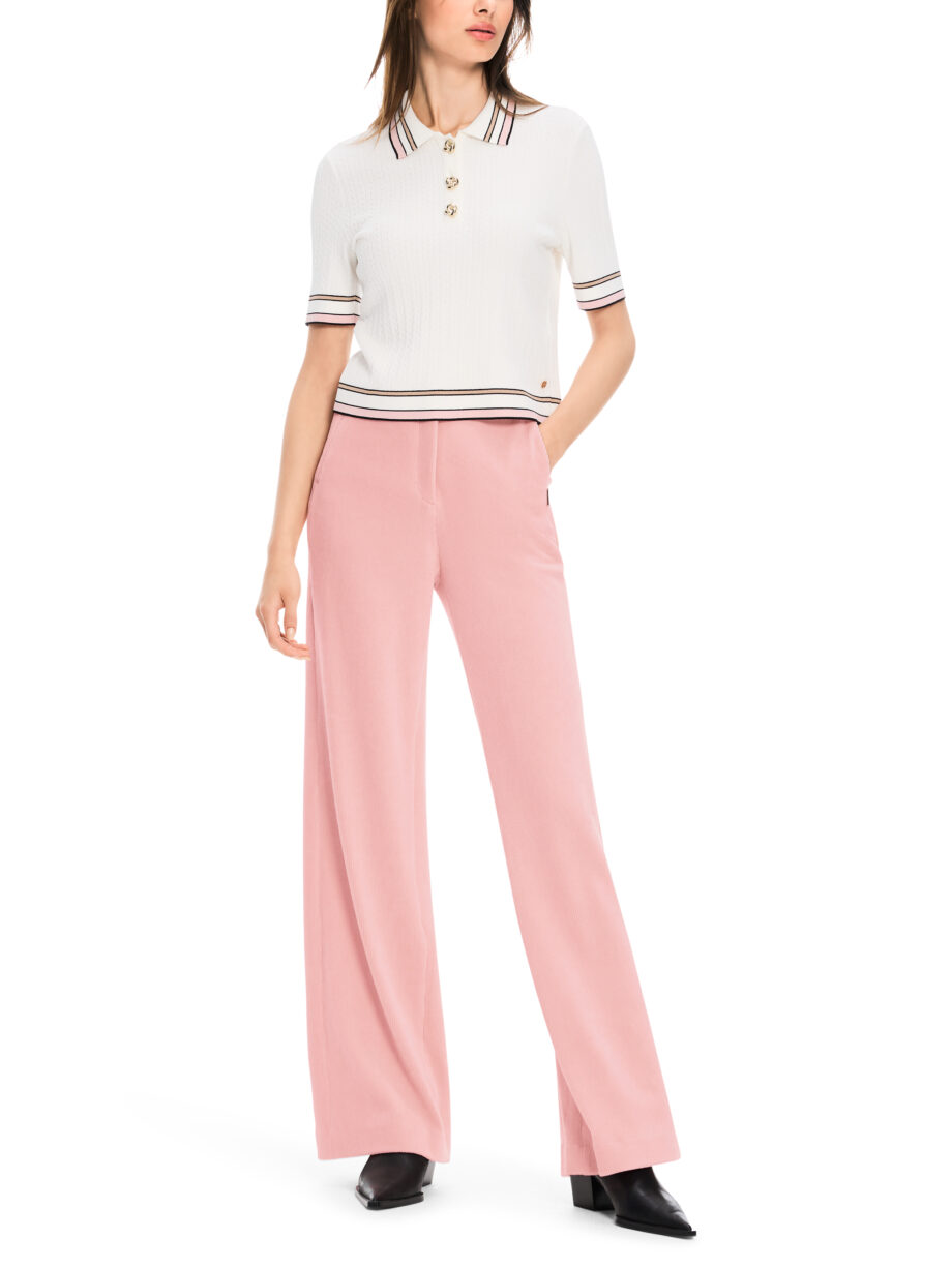 Marc Cain - Hose mit High Waist - Modell WELKOM