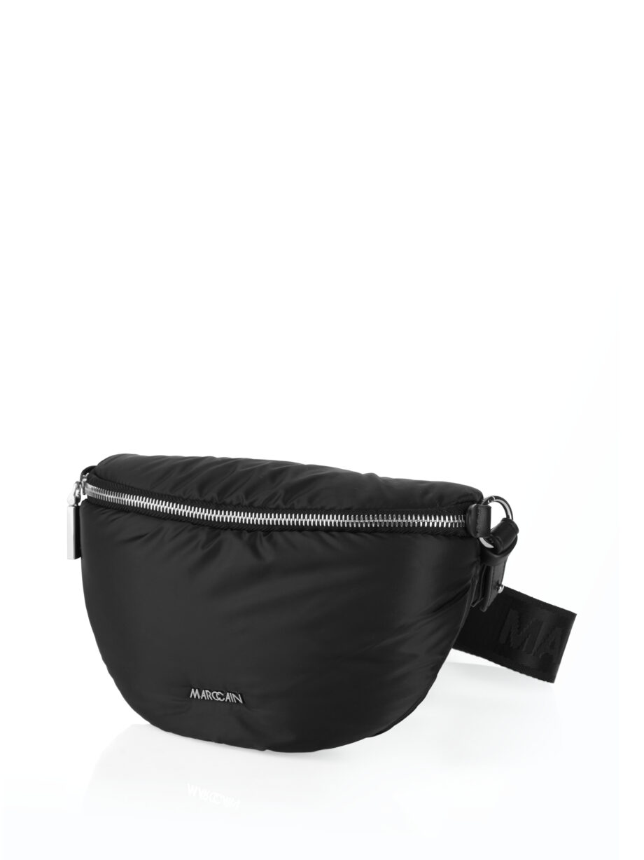 Marc Cain - Schultertasche aus shiny Nylon