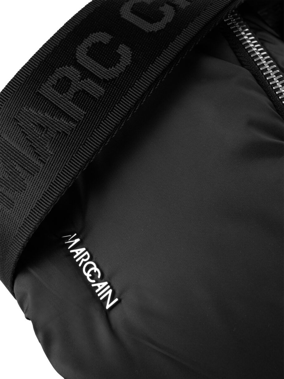 Marc Cain - Schultertasche aus shiny Nylon