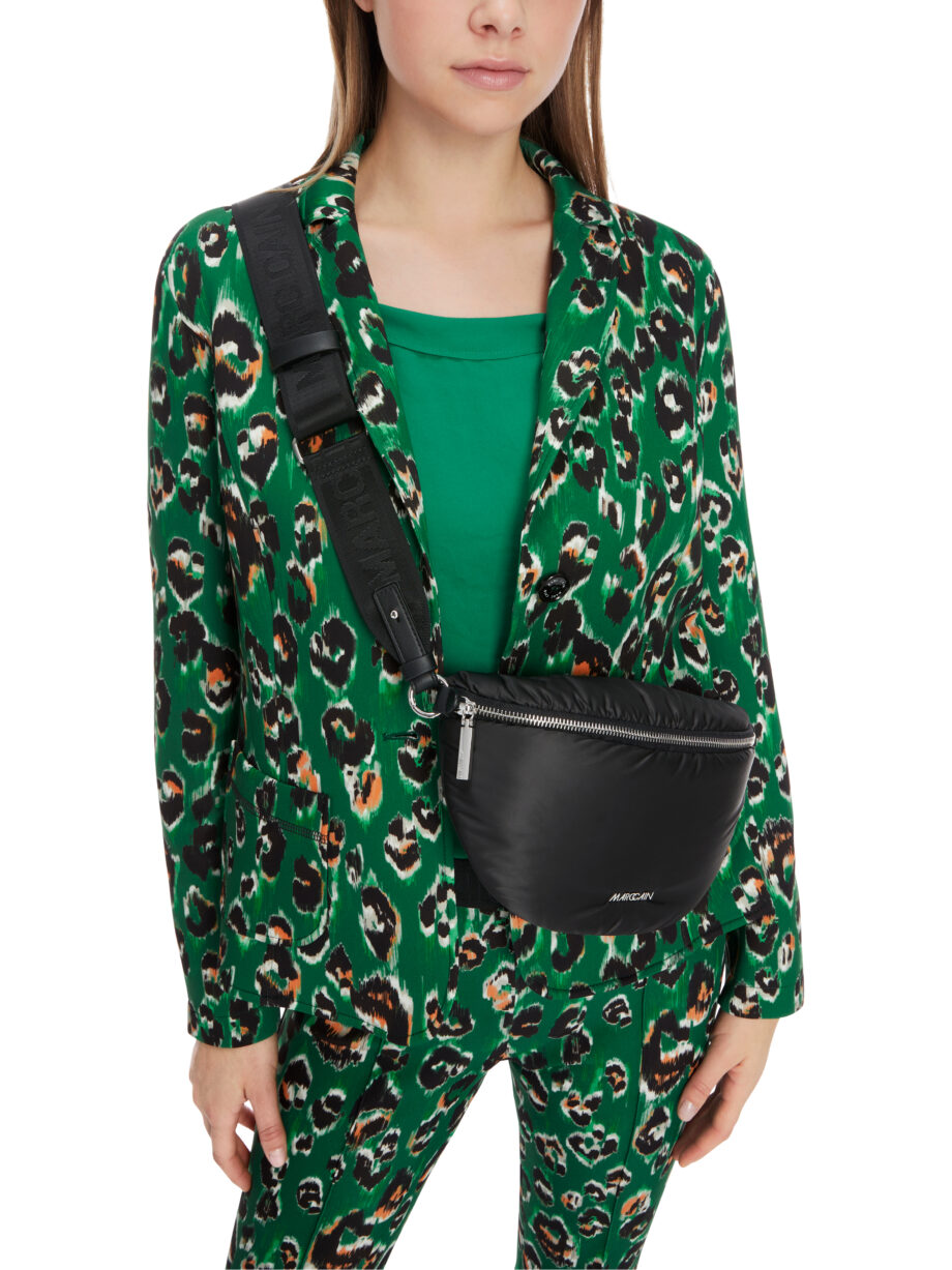 Marc Cain - Blazer im Greo-Print auf Scuba-Jersey