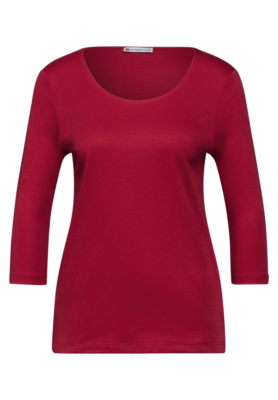 Street One - Shirt in Unifarbe