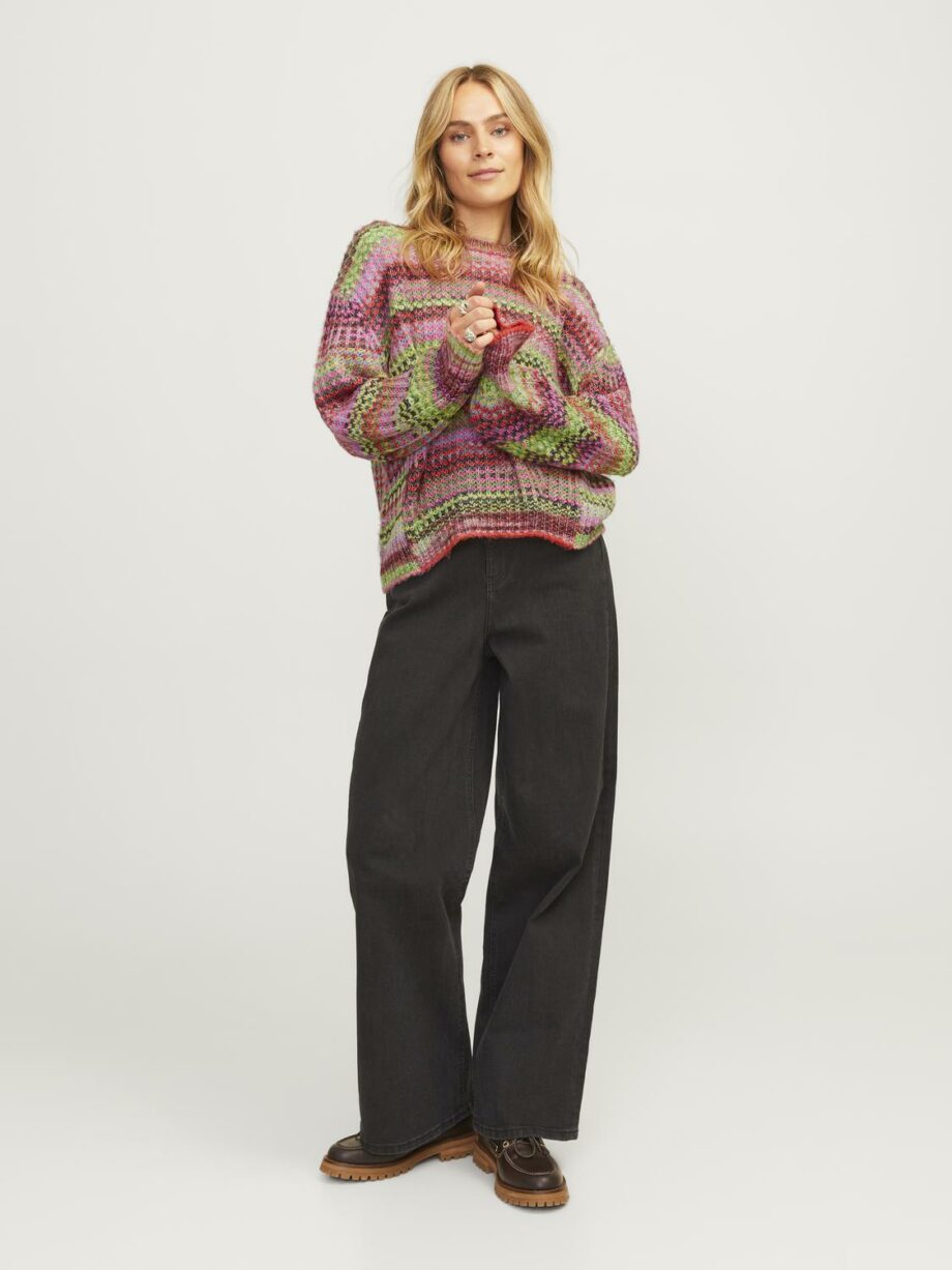 JJXX - JXSIMONE SPACE DYE CREW NECK KNIT SN