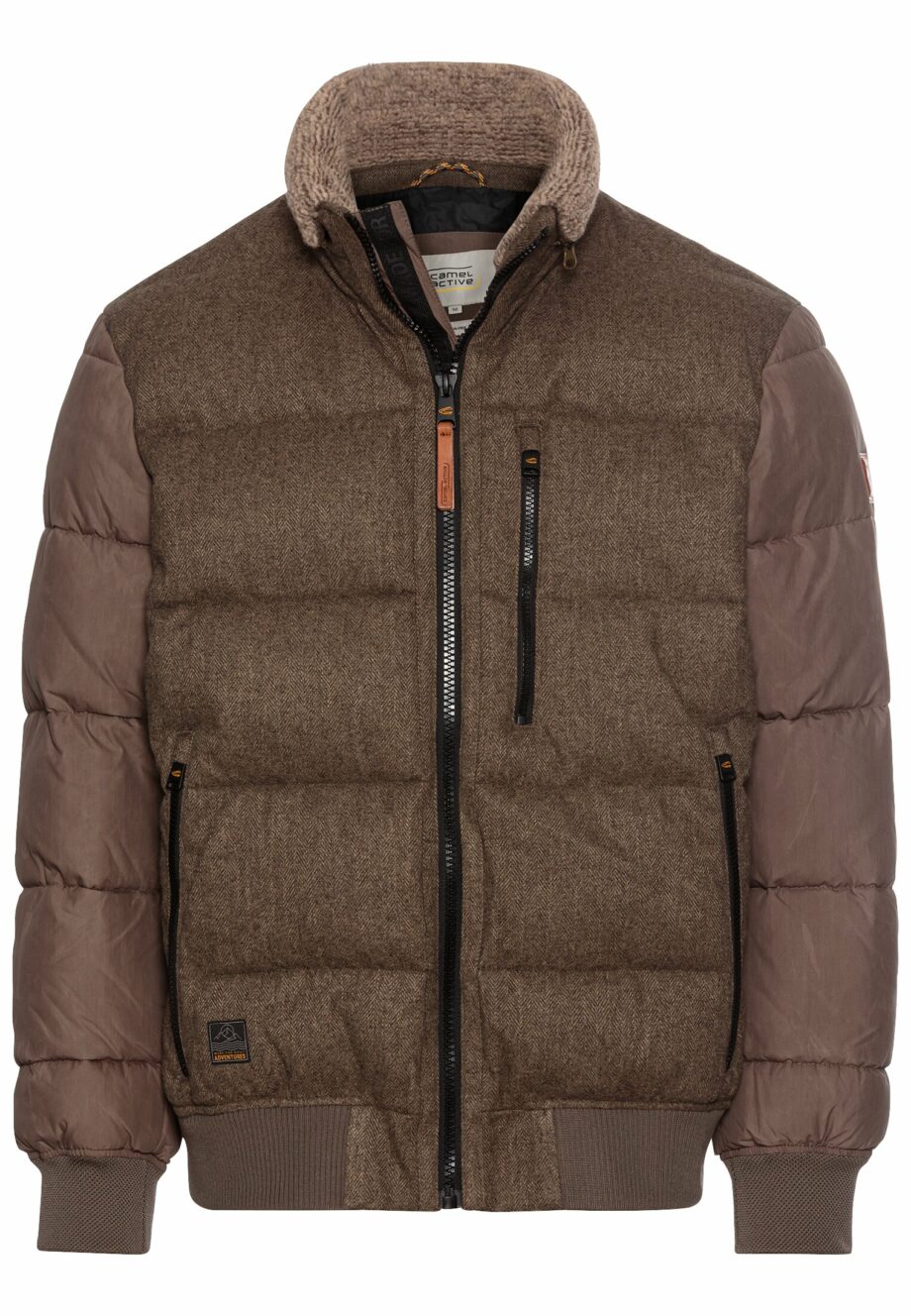 Camel - Blouson mit Stehkragen