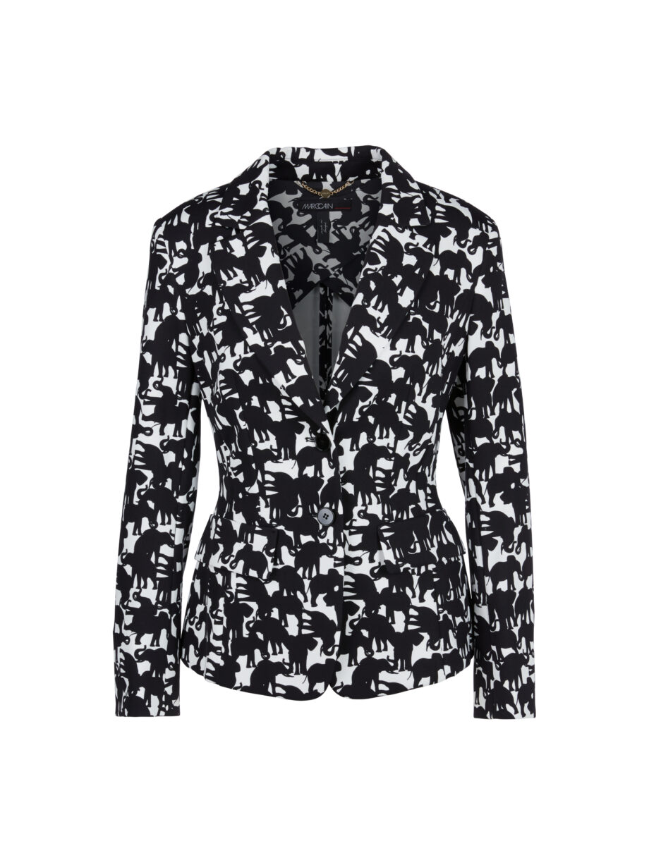 Marc Cain - Blazer mit Elefanten-Motiv