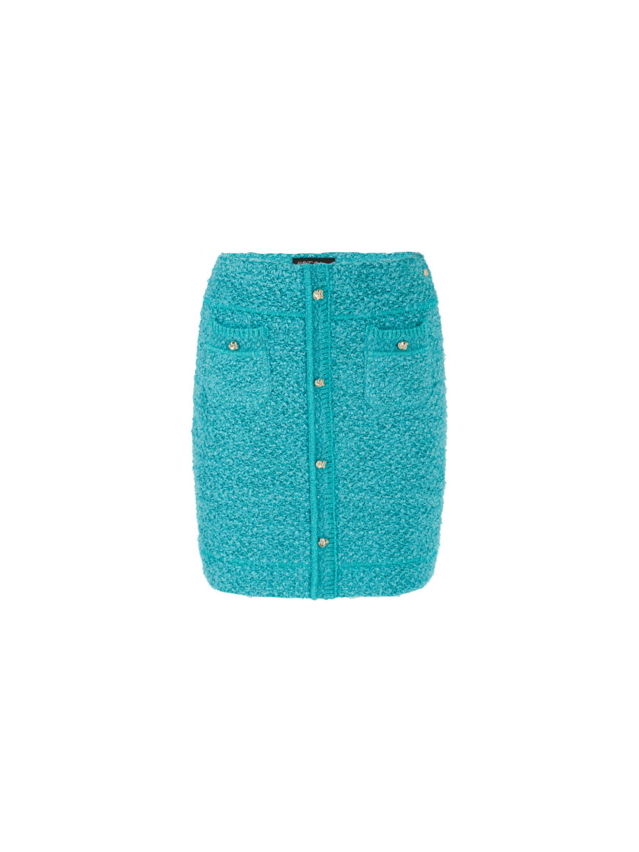 Marc Cain - Anliegender Minirock Knitted in Germany