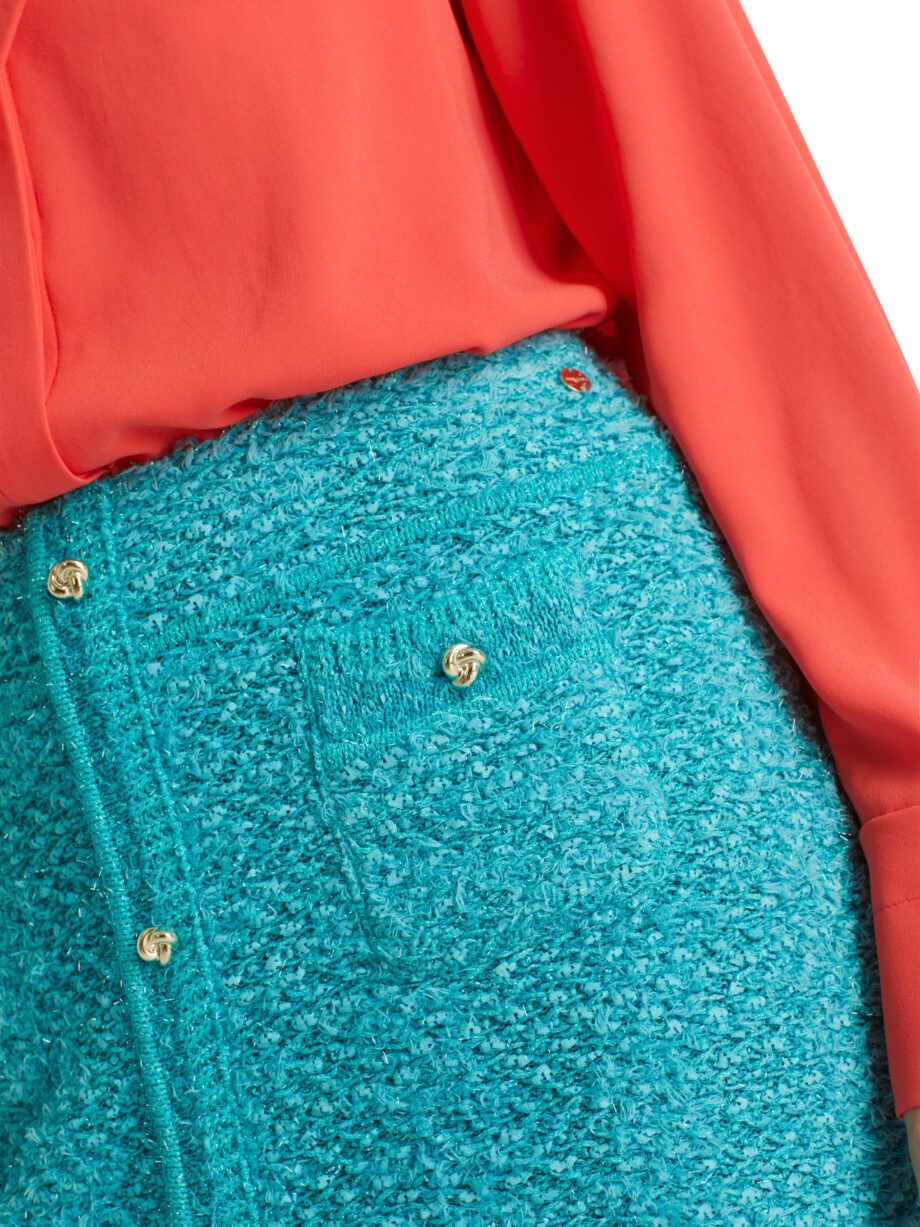 Marc Cain - Anliegender Minirock Knitted in Germany