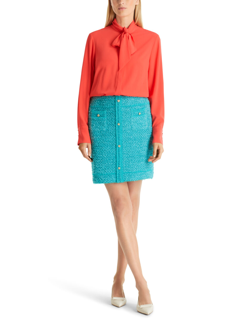 Marc Cain - Anliegender Minirock Knitted in Germany