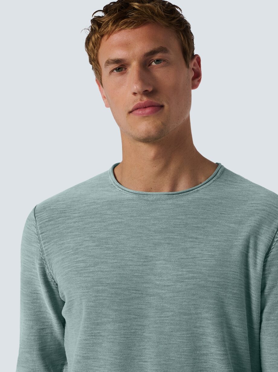 NO EXCESS - Pullover Crewneck Garment Dyed + Stone Washed