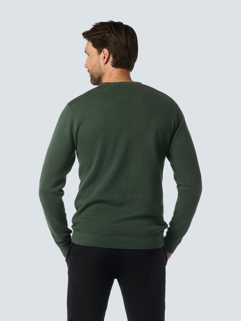 NO EXCESS - Pullover Crewneck 2 Coloured Jacquard