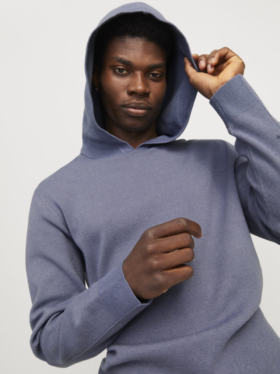 Jack & Jones - JCOAERO KNIT HOOD SN