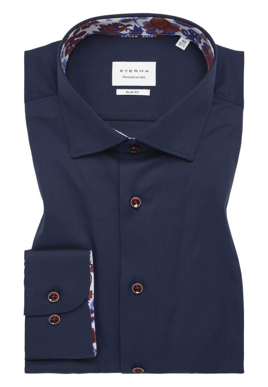 Eterna - Cover Shirt Twill Langarm