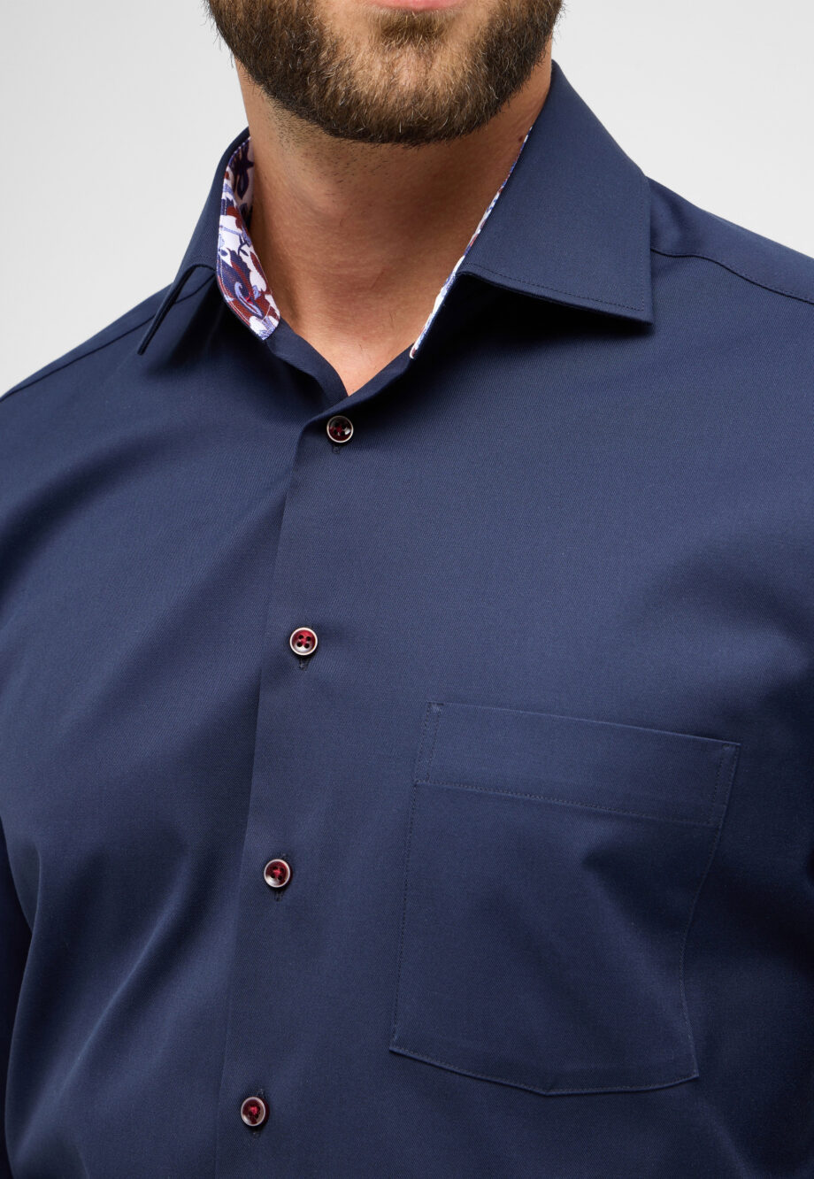 Eterna - Cover Shirt Twill Langarm