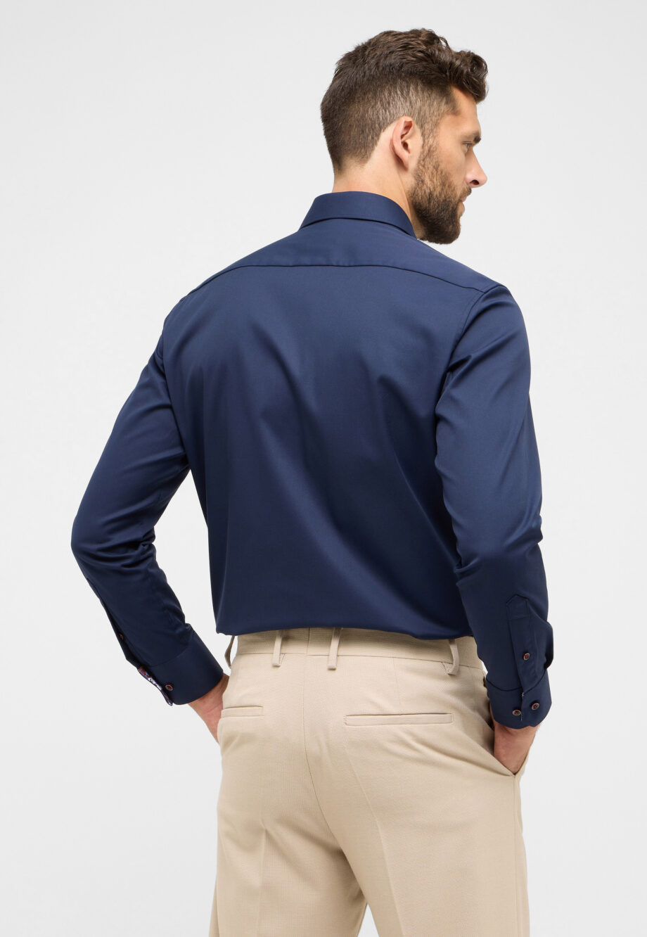 Eterna - Cover Shirt Twill Langarm