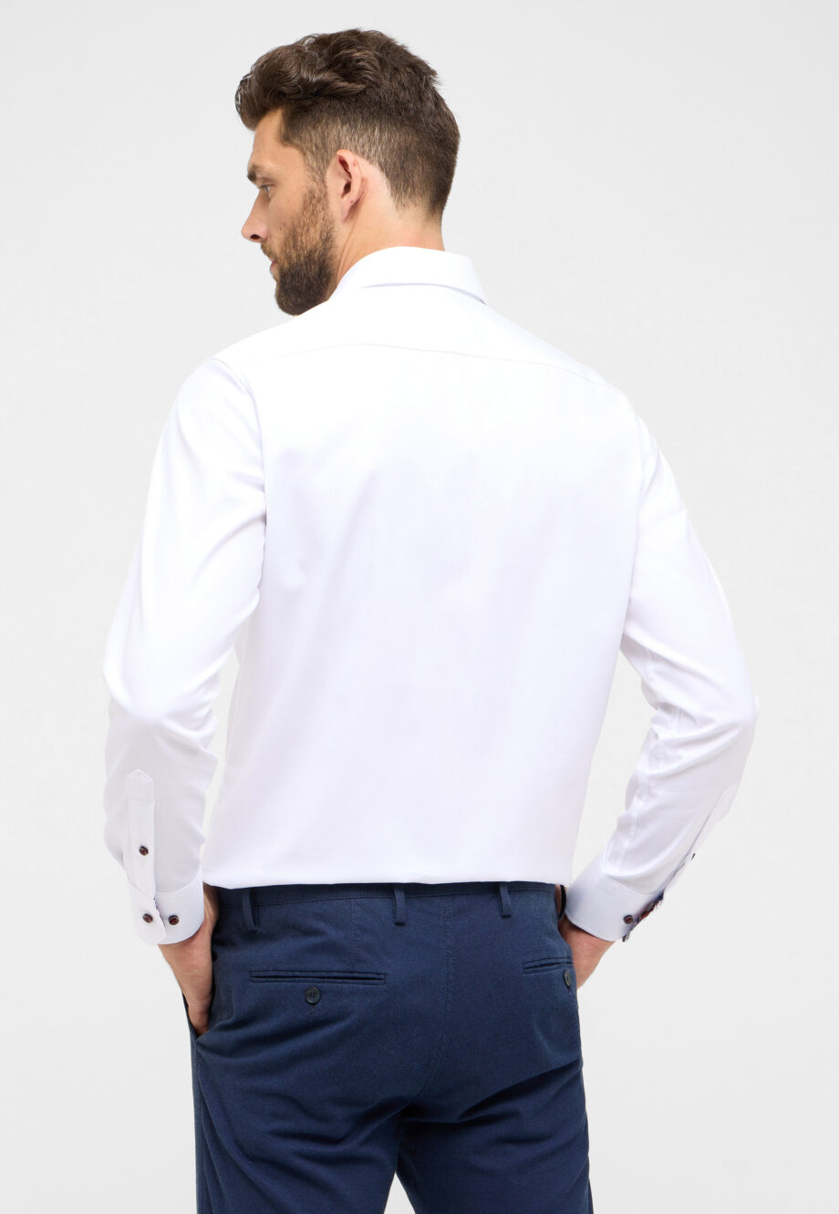 Eterna - Cover Shirt Twill Langarm