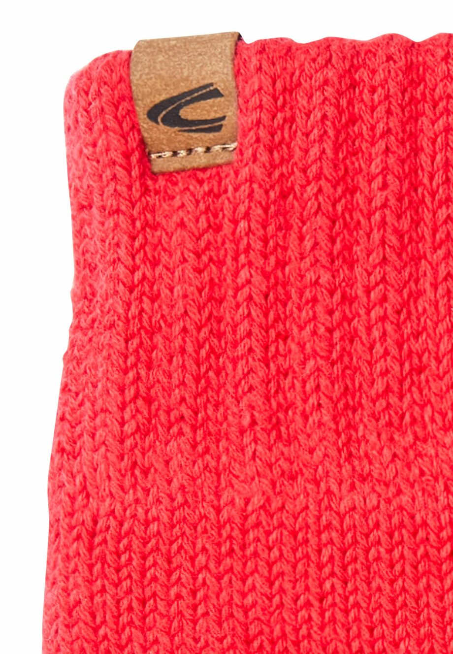 Camel - Strickhandschuhe aus einem Baumwoll-Kaschmir-Mix