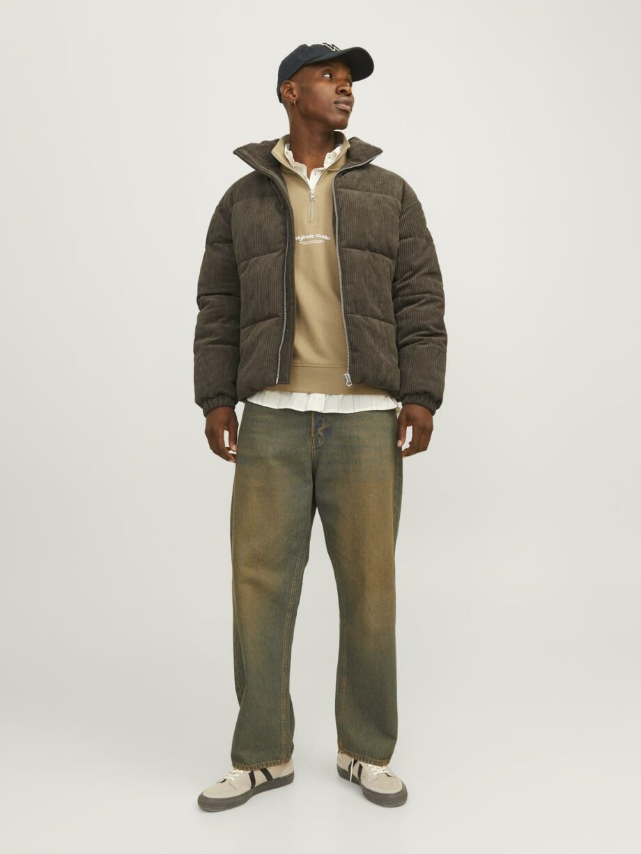 Jack & Jones - JORBRONX CORDUROY PUFFER JACKET
