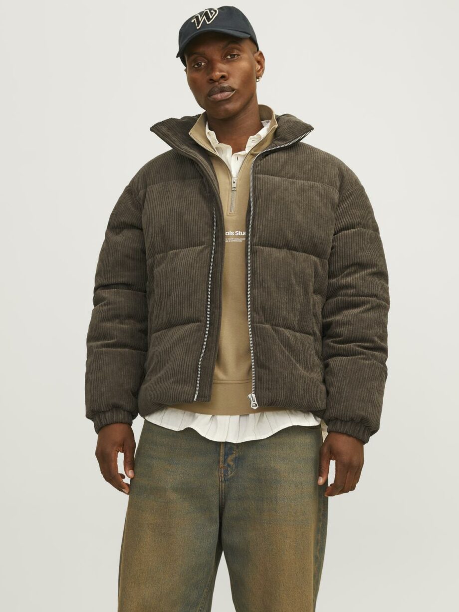 Jack & Jones - JORBRONX CORDUROY PUFFER JACKET