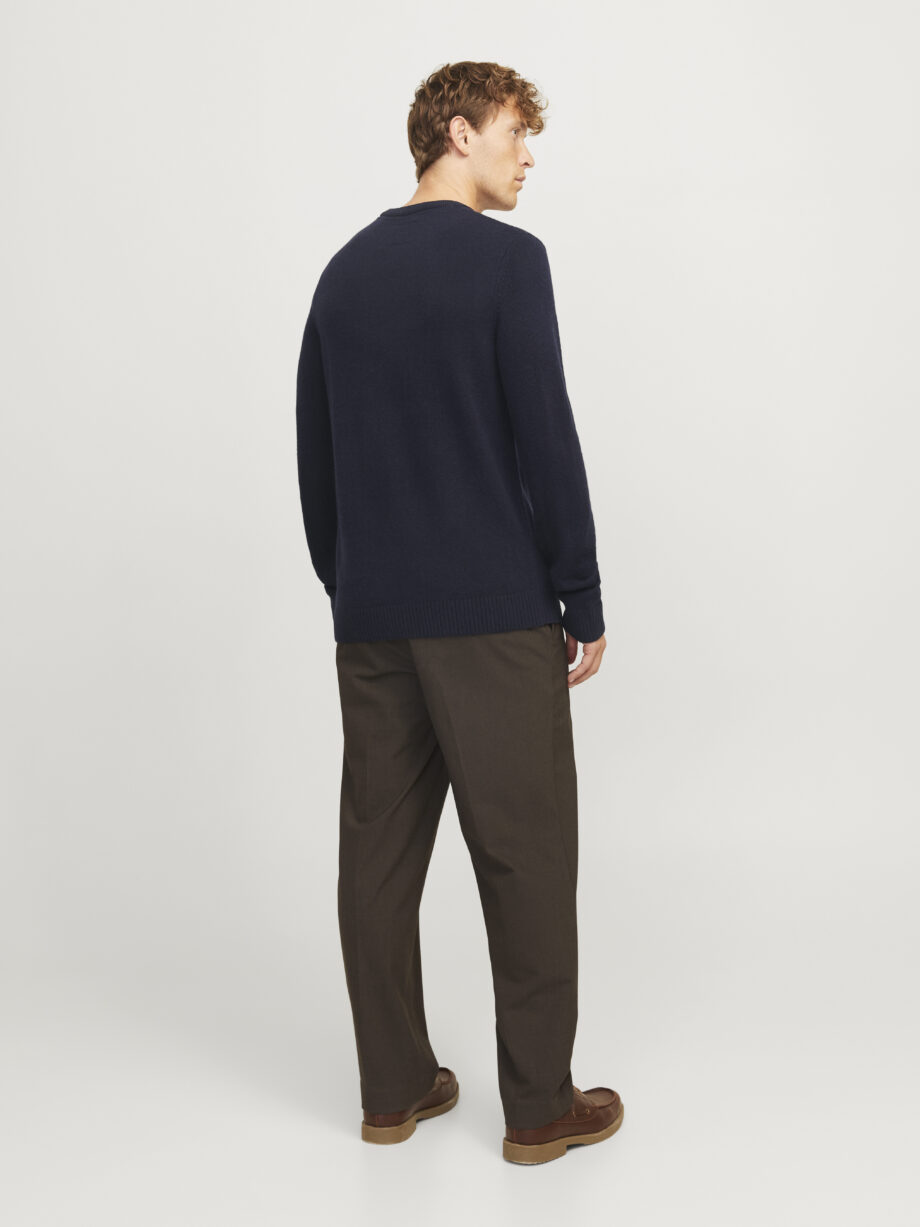 Jack & Jones - JPRCCLAMBSWOOL KNIT CREW NECK LN