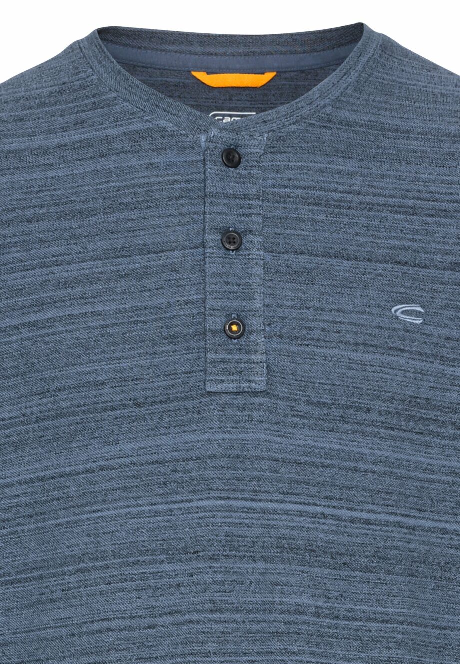 Camel - Henley Langarmshirt mit Cooling Effekt