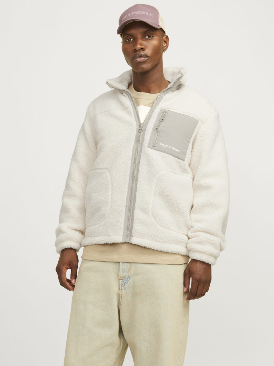 Jack & Jones - JORVESTERBRO TEDDY JACKET AW24 NOOS
