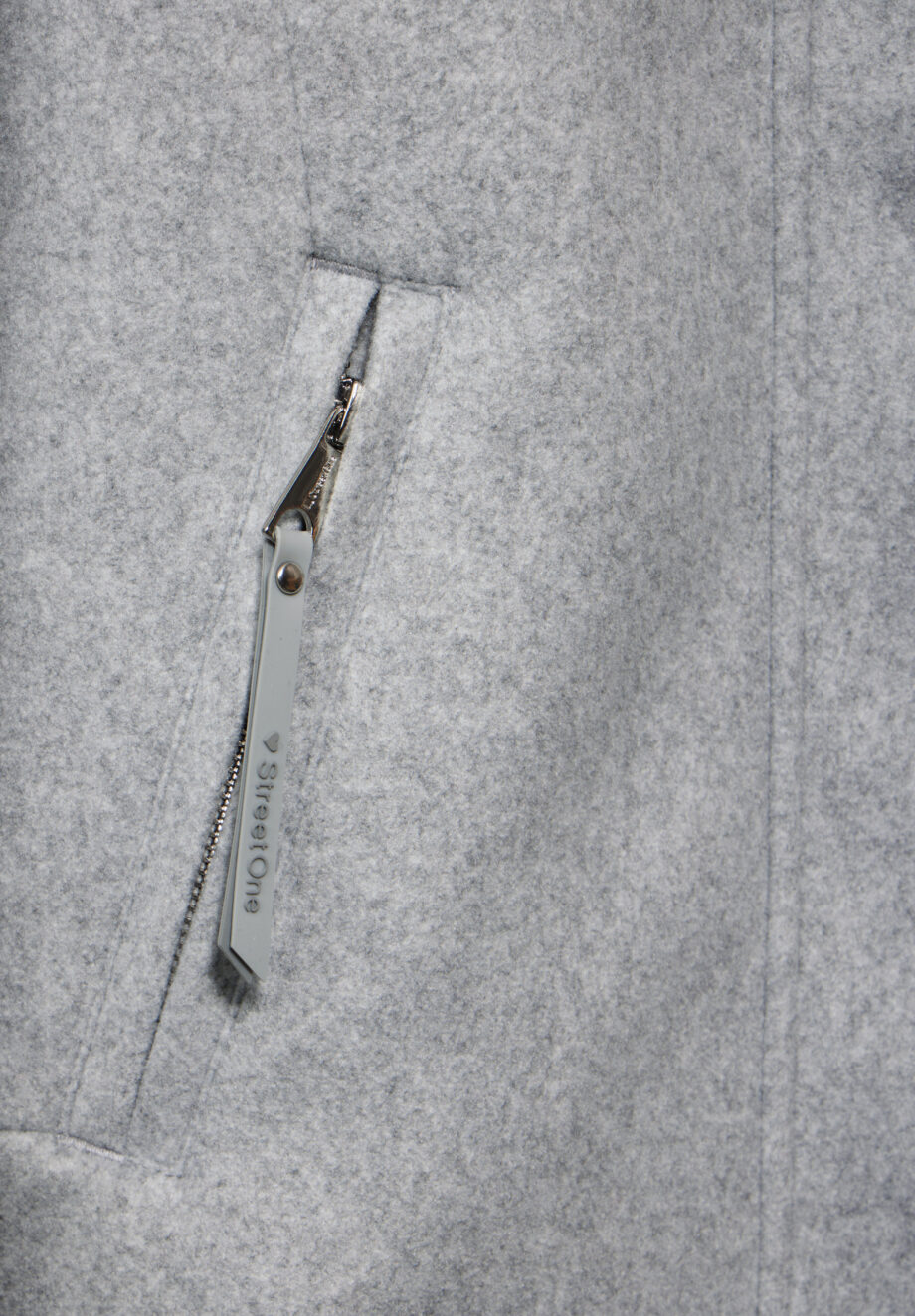 Street One- Mantel mit Strickdetails
