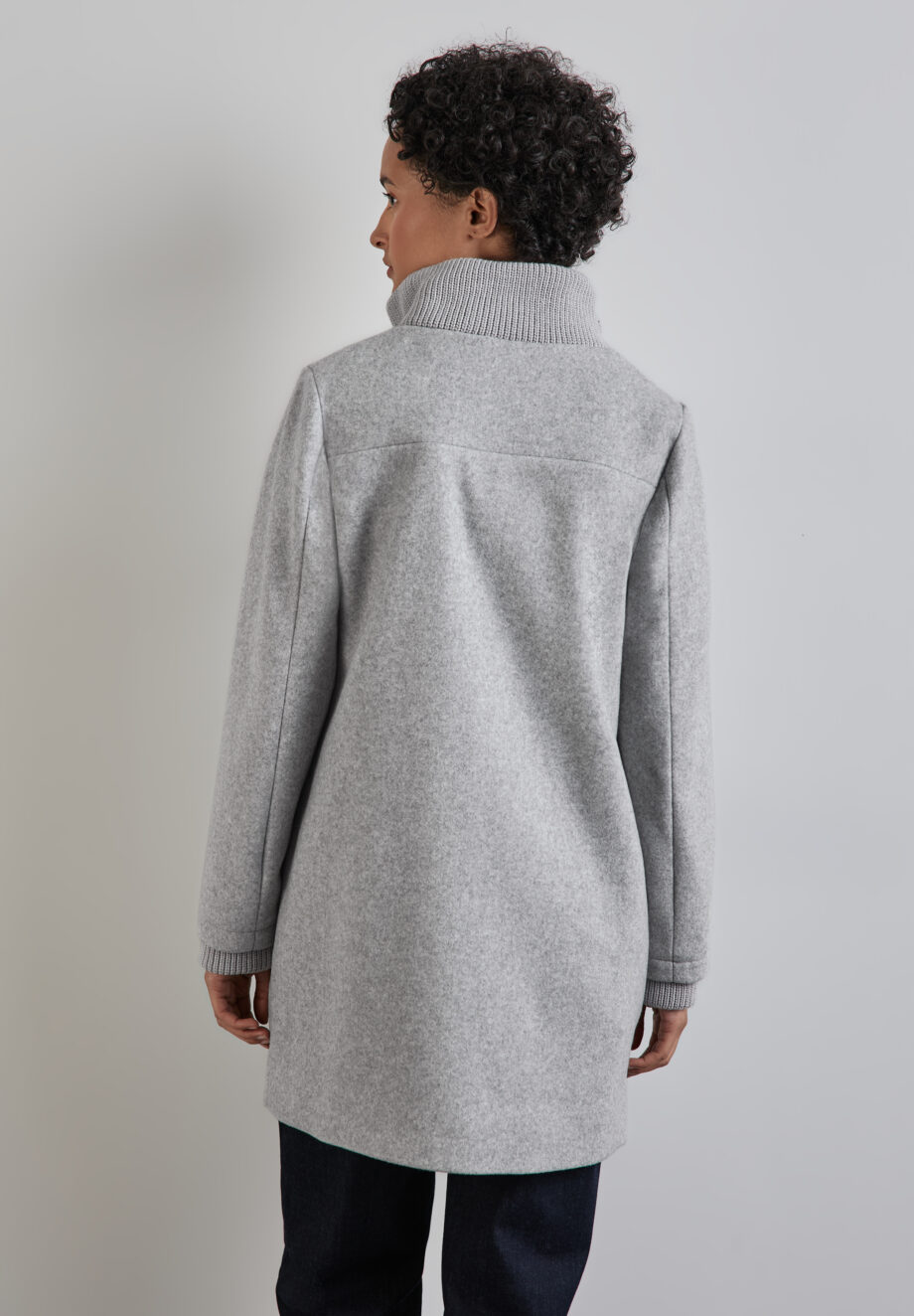 Street One- Mantel mit Strickdetails