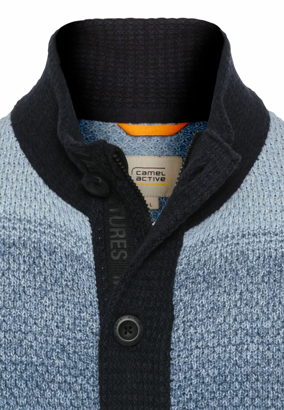 Camel - knitted Jacket