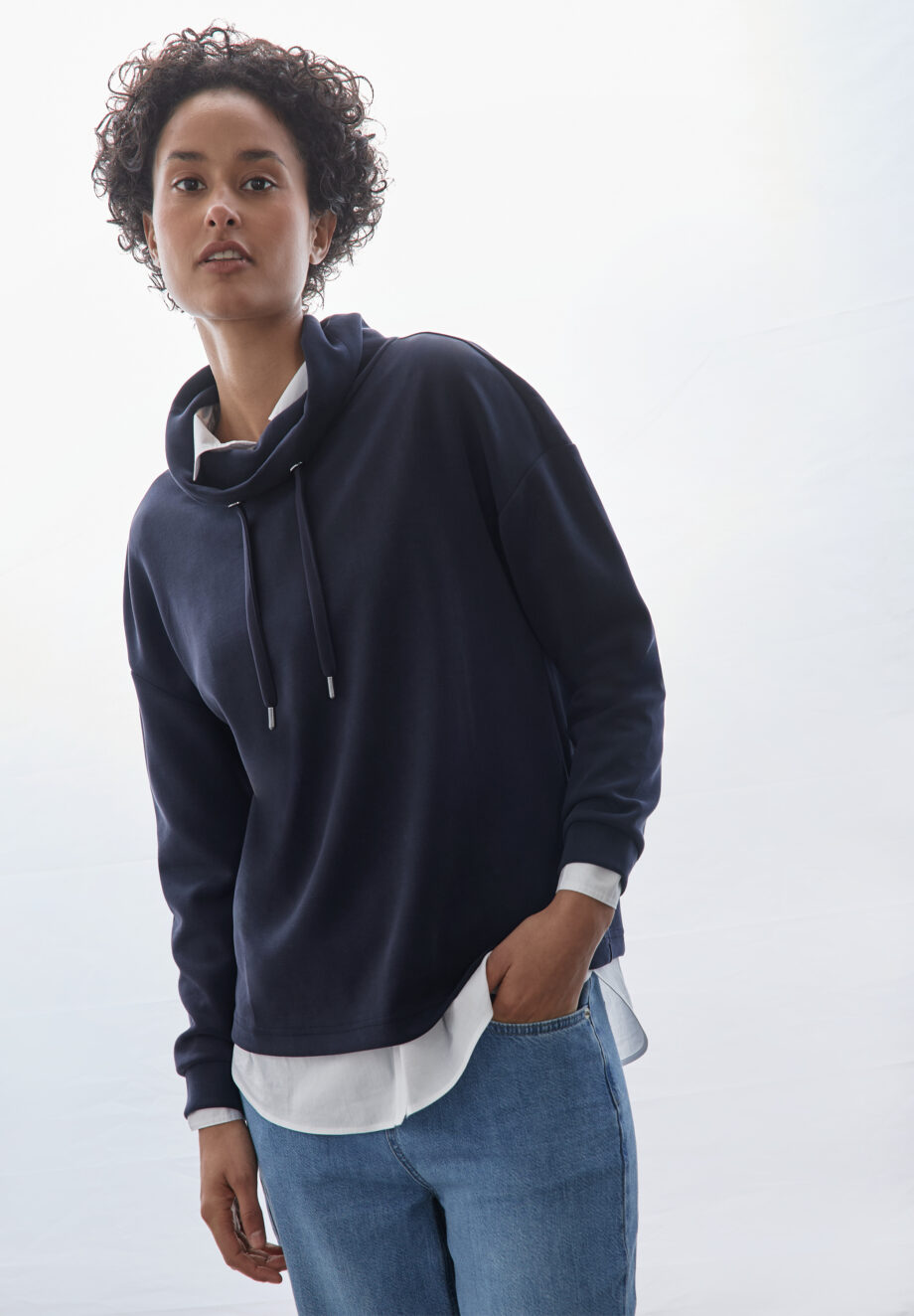 Street One - Shirt im Silk Look