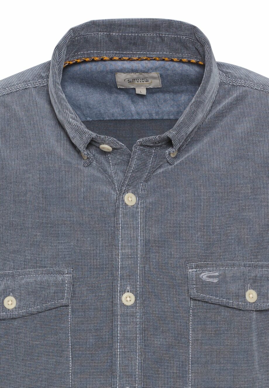 Camel - Langarm Hemd in Regular Fit aus Cord