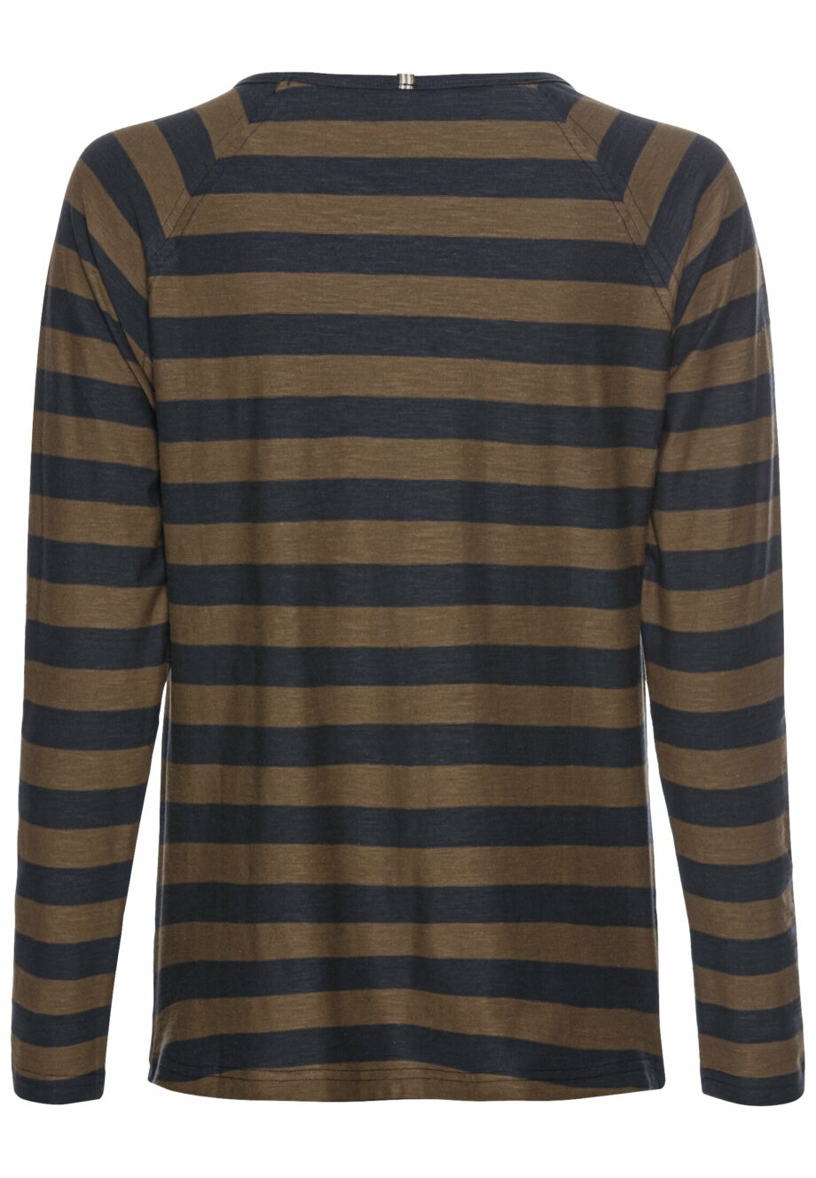 Camel - Streifenshirt aus reiner Baumwolle