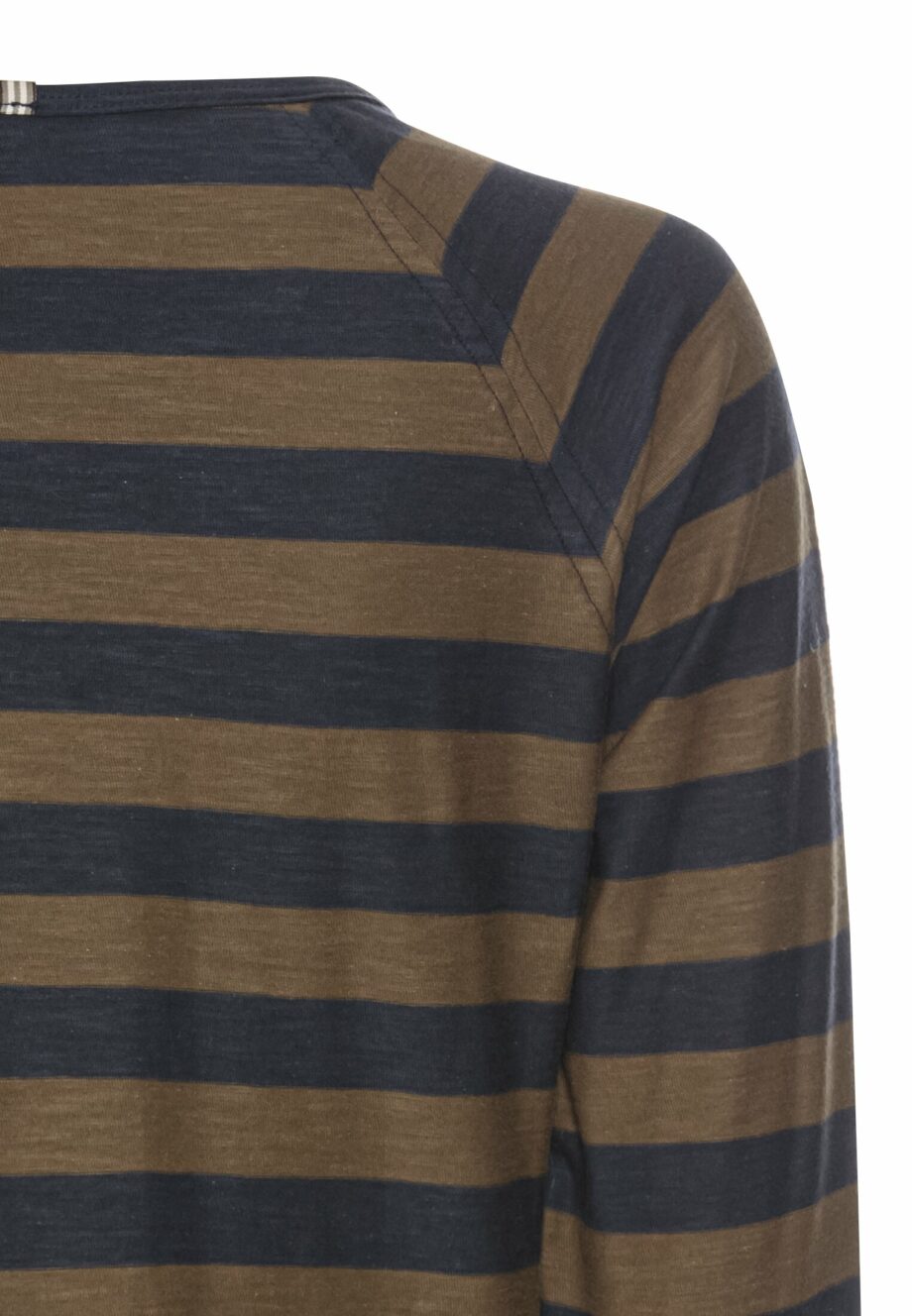 Camel - Streifenshirt aus reiner Baumwolle