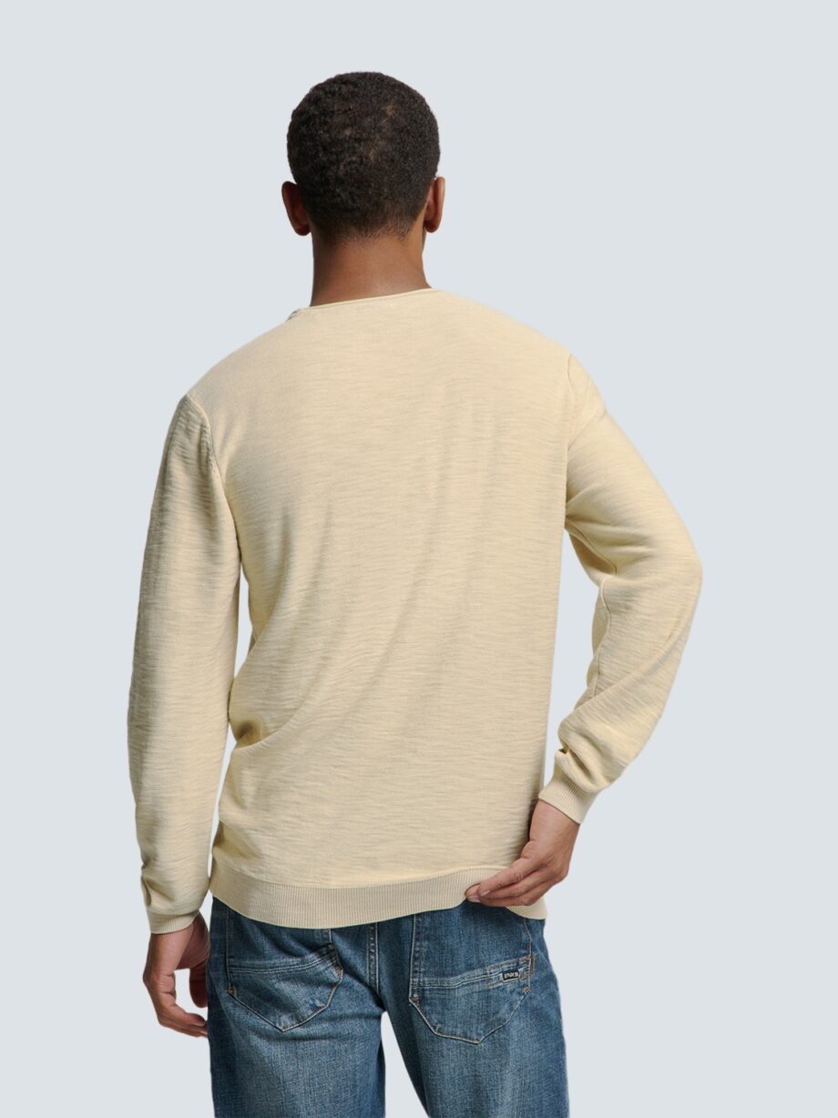 NO EXCESS - Pullover Crewneck Garment Dyed + Stone Washed