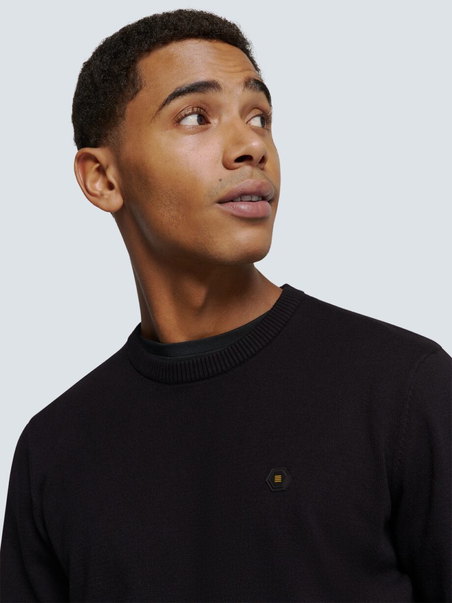 NO EXCESS - Pullover Crewneck 2 Coloured Melange