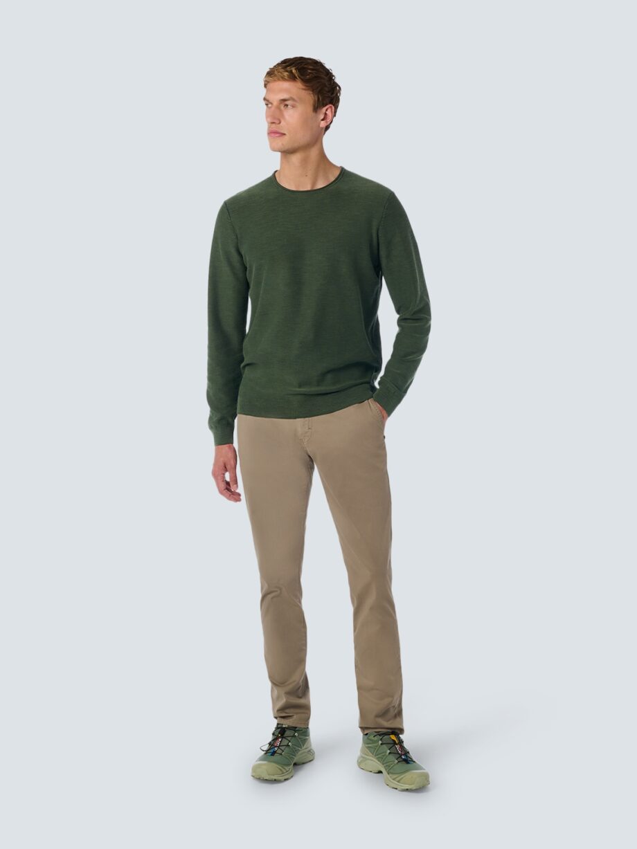 NO EXCESS - Pullover Crewneck Garment Dyed + Stone Washed