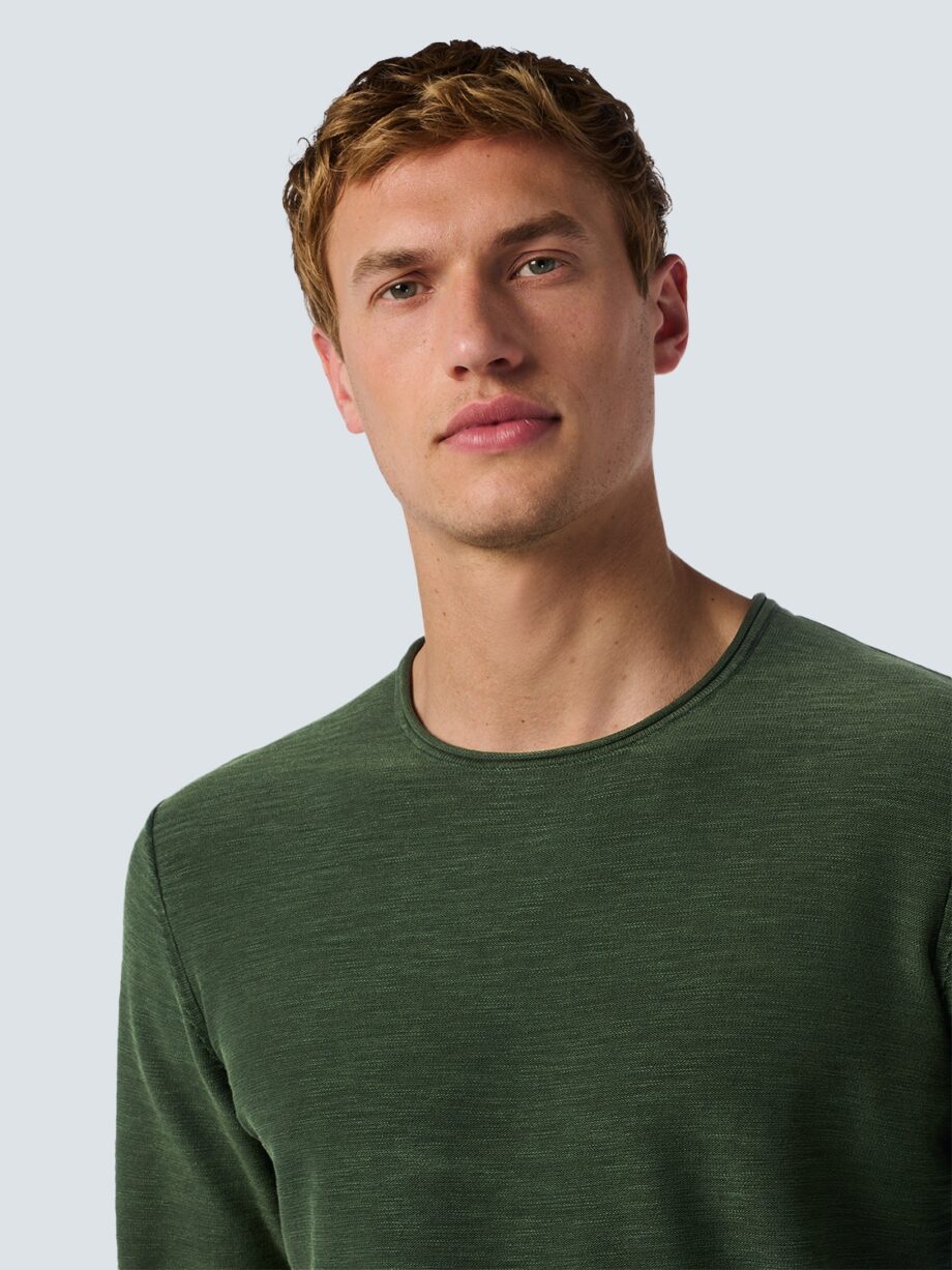 NO EXCESS - Pullover Crewneck Garment Dyed + Stone Washed