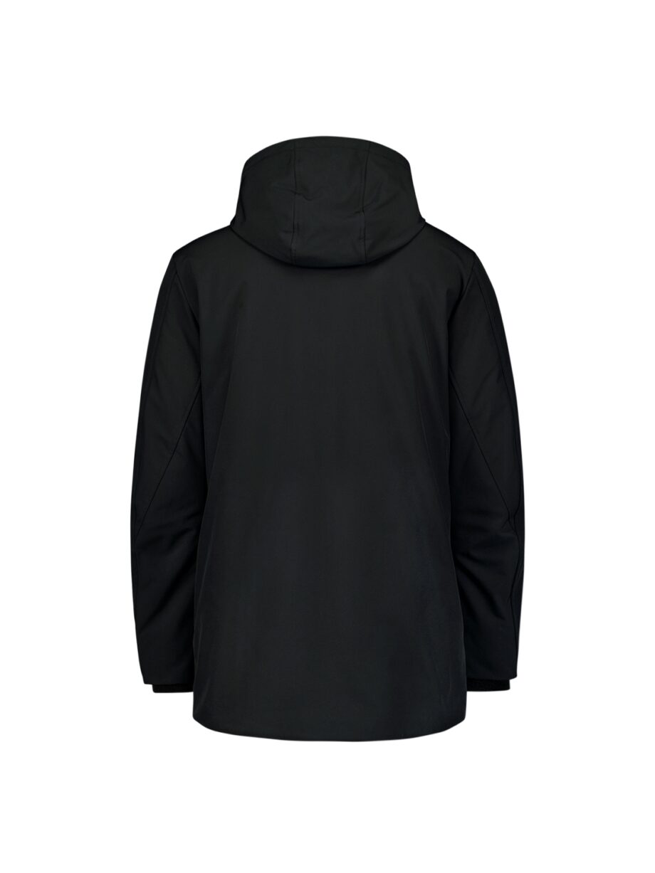 NO EXCESS - Jacket Medium Long Fit Hooded Softshell Stretch