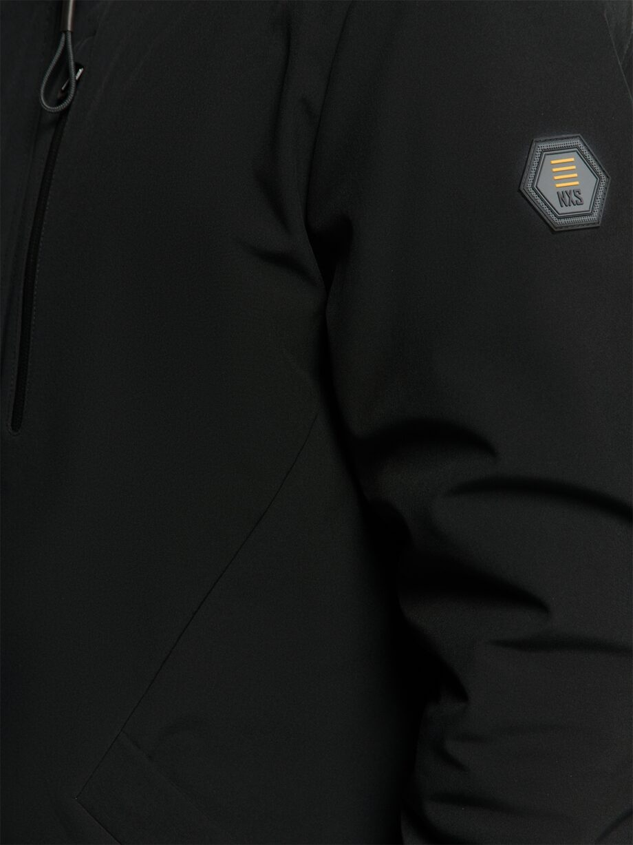 NO EXCESS - Jacket Medium Long Fit Hooded Softshell Stretch