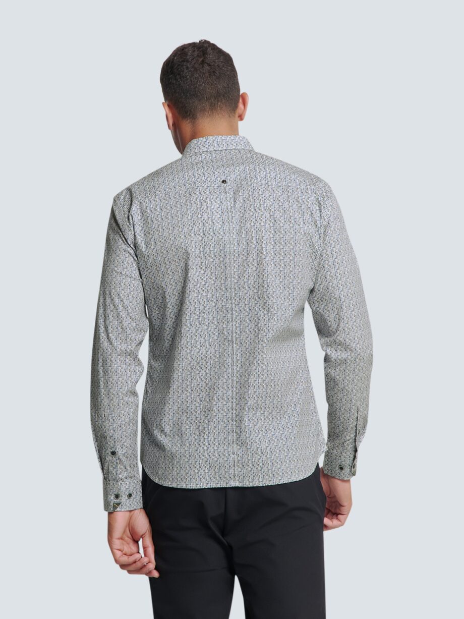 NO EXCESS - Shirt Stretch Allover Printed