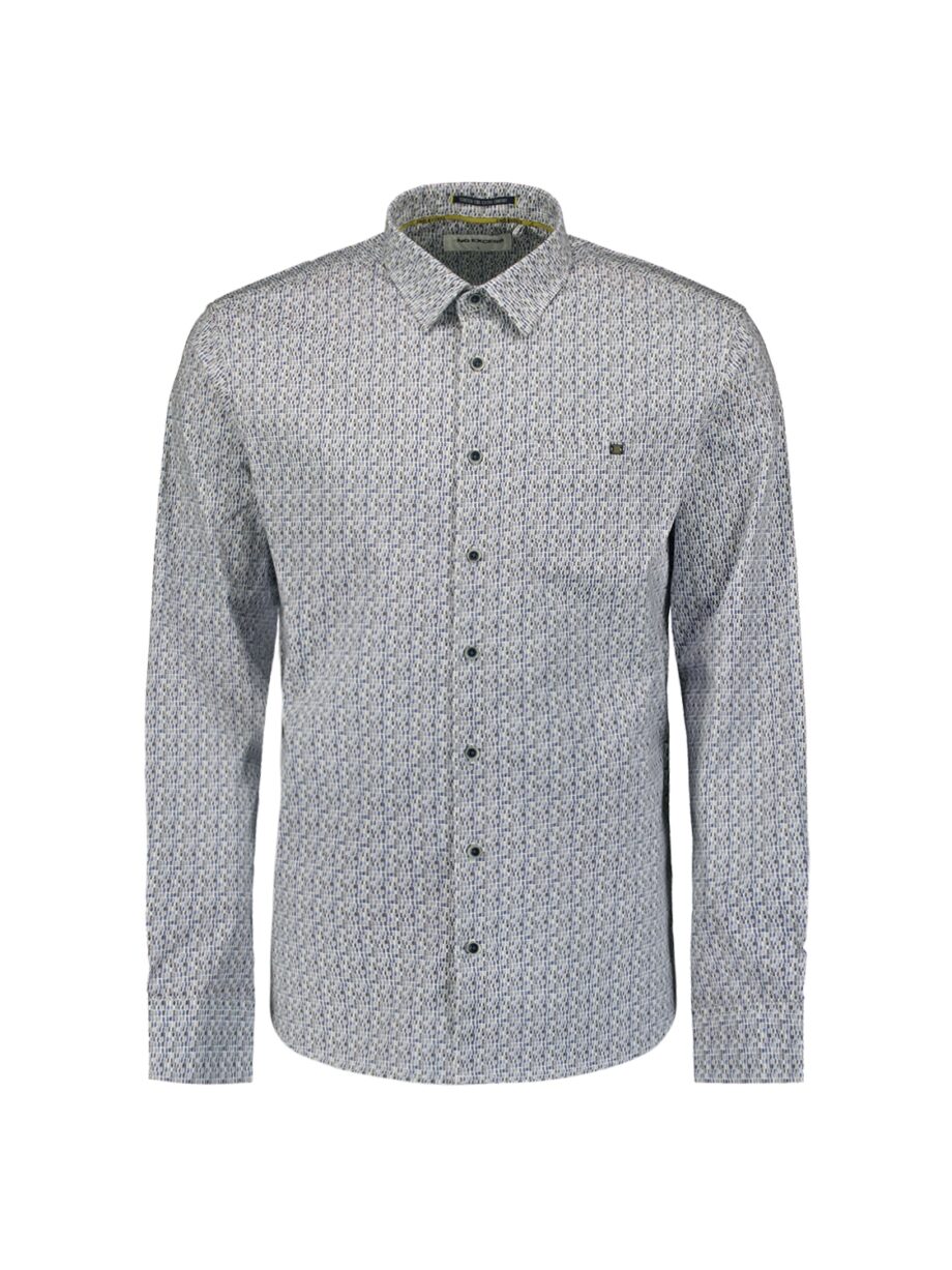 NO EXCESS - Shirt Stretch Allover Printed