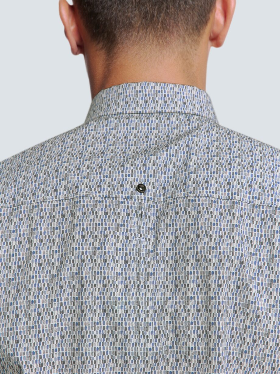 NO EXCESS - Shirt Stretch Allover Printed