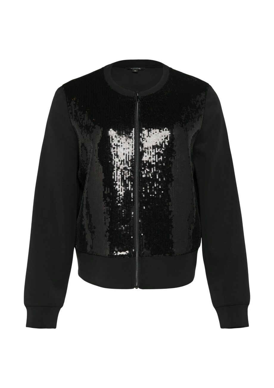 Comma - Sweatshirt Jacke