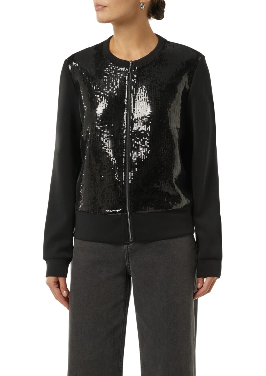 Comma - Sweatshirt Jacke