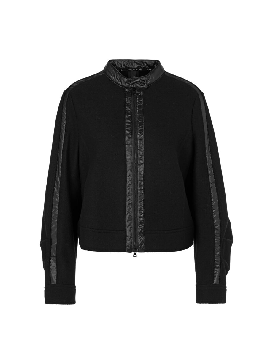 Marc Cain - Knitted in Germany Jacke mit Einsätzen