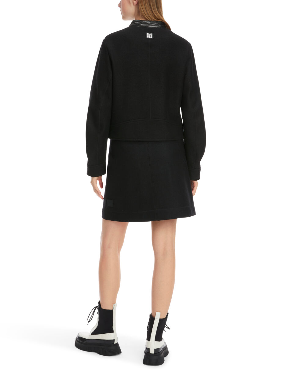 Marc Cain - Knitted in Germany Jacke mit Einsätzen